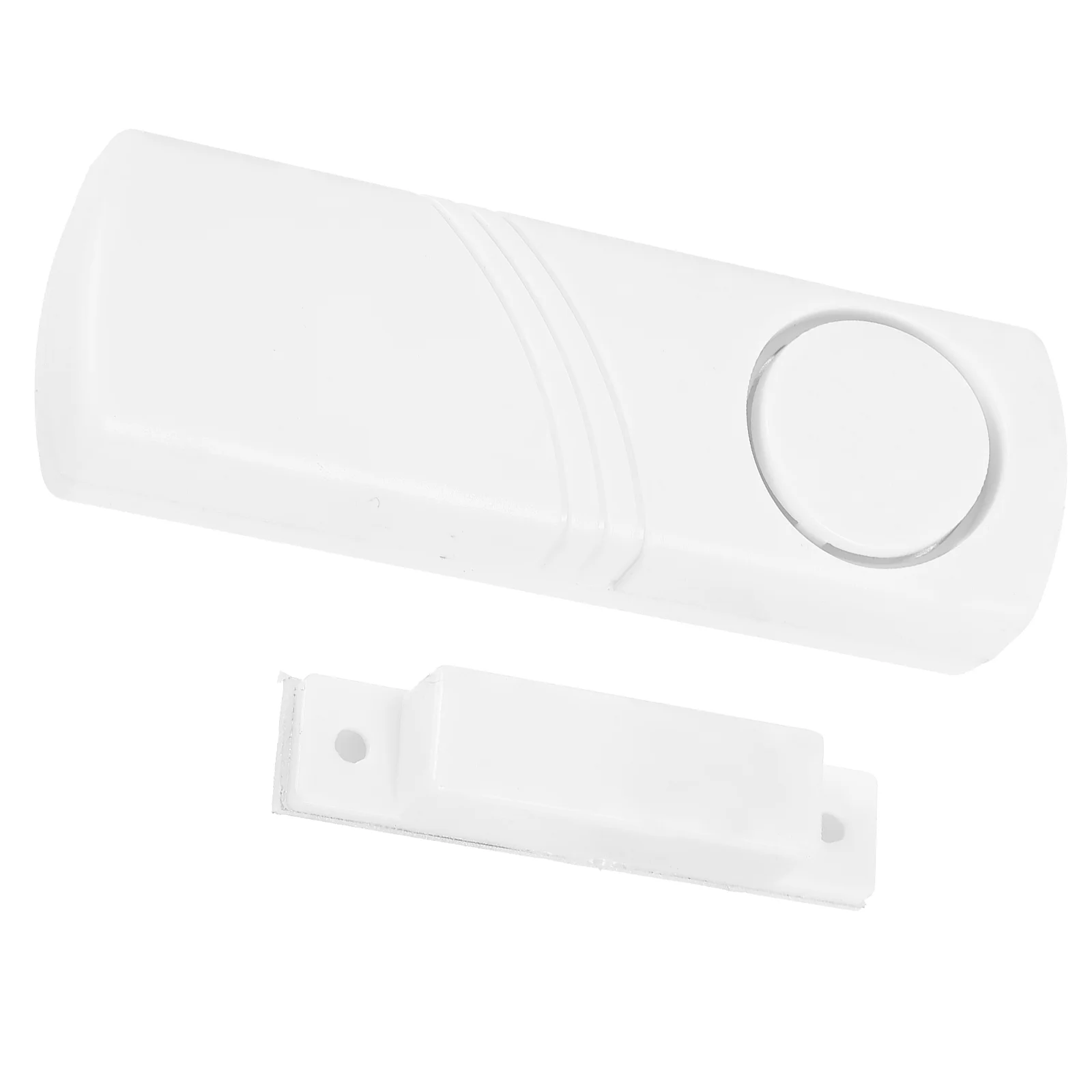 Sensor de movimiento para entrada de casa, sistema de alarma de alerta, timbre de puerta y ventana, Sensor de movimiento de seguridad (blanco)