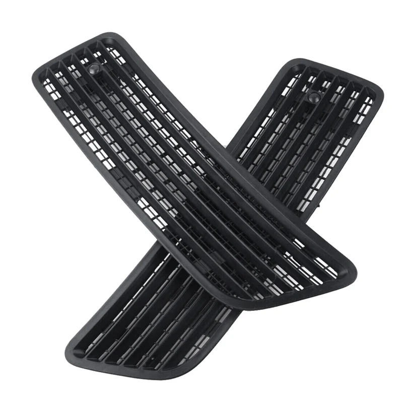 

NEW-1Pair Hood Upper Grille Vent Radiator Cover Trim For Mercedes Benz W221 W216 W251 2007-2013 A2218800205 A2218800305 Replacem