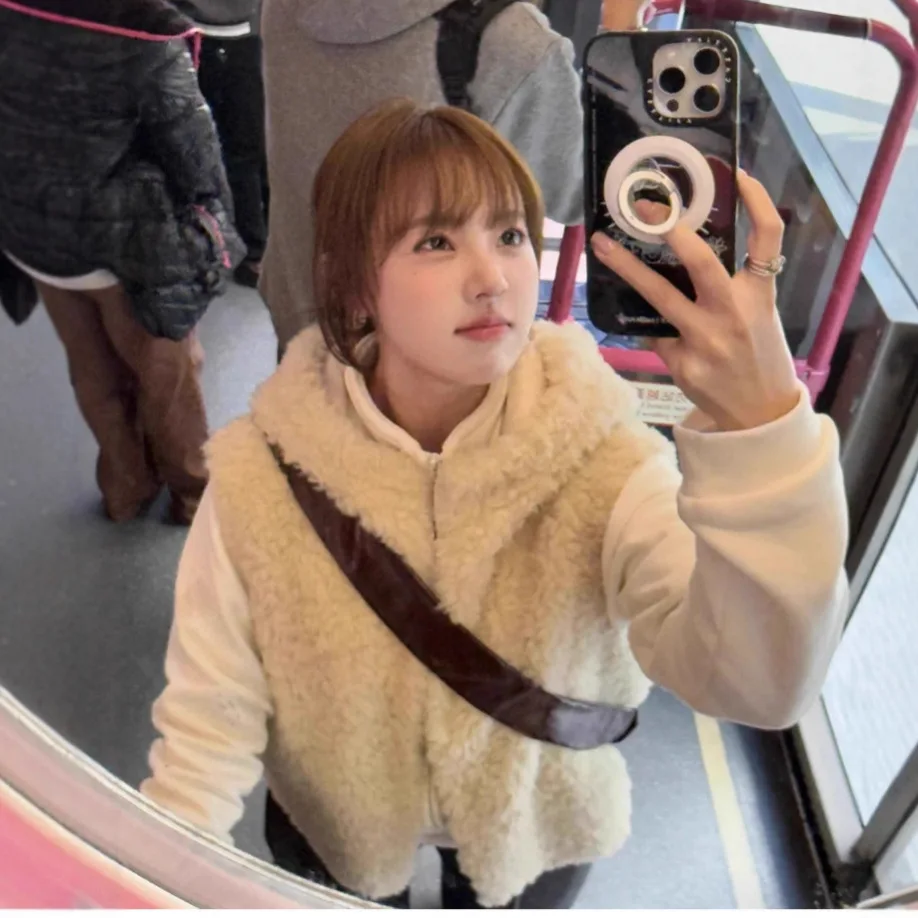 Faux Fur Coats Women Vests Zipper Jackets Hooded Coat Thick Warm Y2k Streetwear Jacket Elegant Work Outerwear Autumn Winter