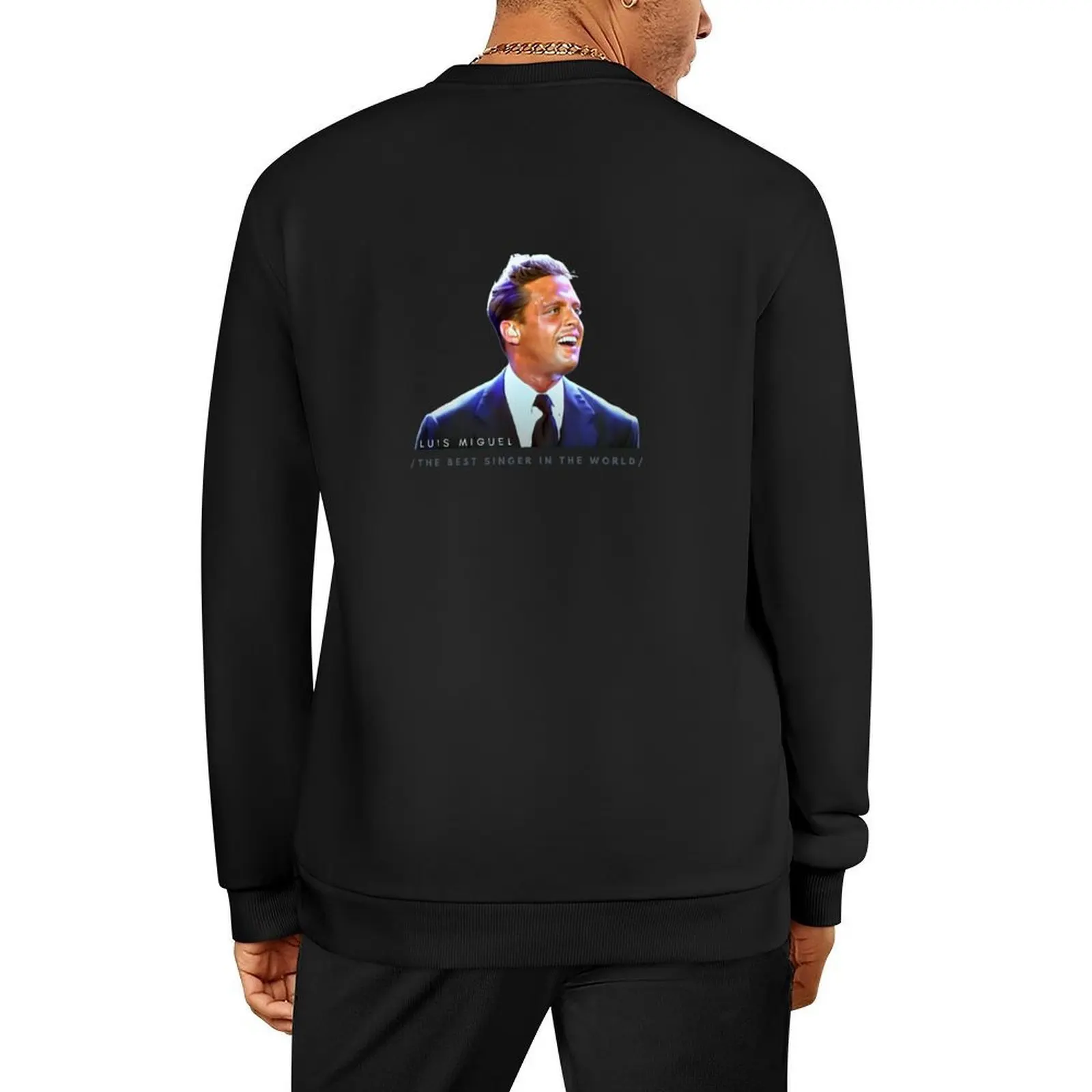 

Luis Miguel Pullover mens clothing men's sweat-shirt men's winter sweater anime clothing sweatshirt male