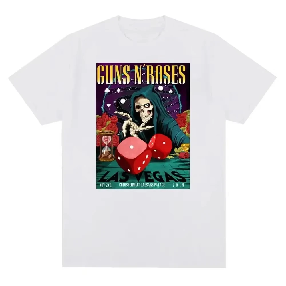 Guns N Roses Grafikdruck T-Shirt Vintage Rock Band Streetwear Kurzarm Mode Rundhals T-Shirt Damen T-Shirt Unisex – Detail 16