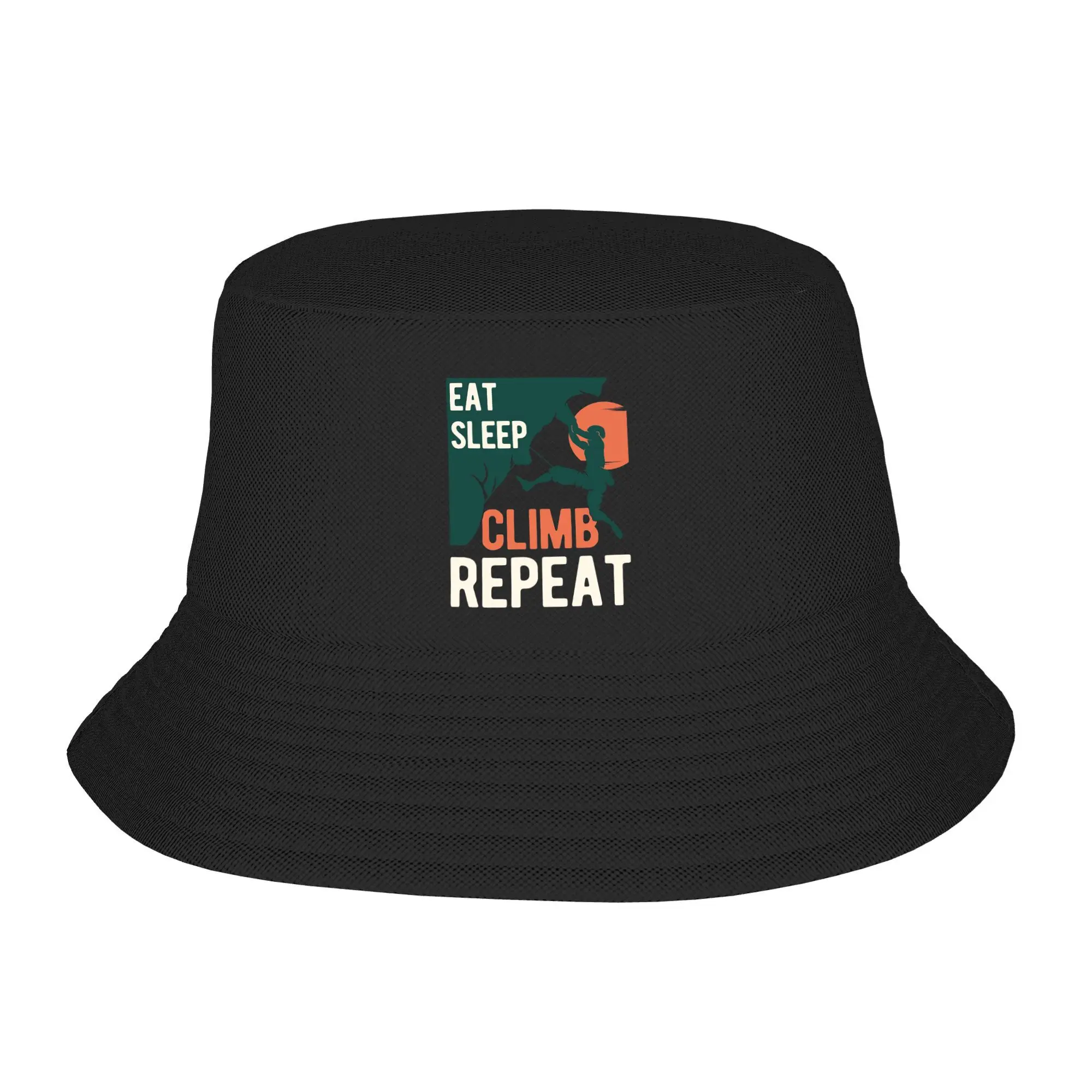 

Funny Rock Climbing (2) Bucket Hat Panama Bob Hats Outdoor Fashion Reversible For Summer Beach Fishing Unisex Fisherman Caps