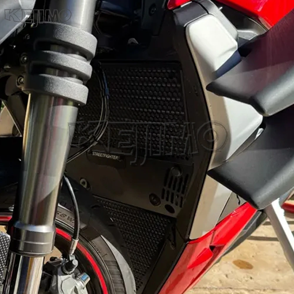 

For DUCATI Panigale 1299 1199 959 899 V2 PANIGALE1299 Motorcycle Radiator Grill Guard Covers Oil Cooler Cooling Shield Protector