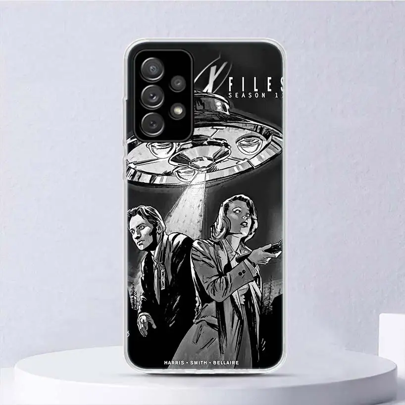 The X Files I Want to Believe Soft Case For Samsung Galaxy A15 A14 A13 A12 A55 A54 A53 A52 Phone Cover A35 A32 A33 A25 A23 A22 A