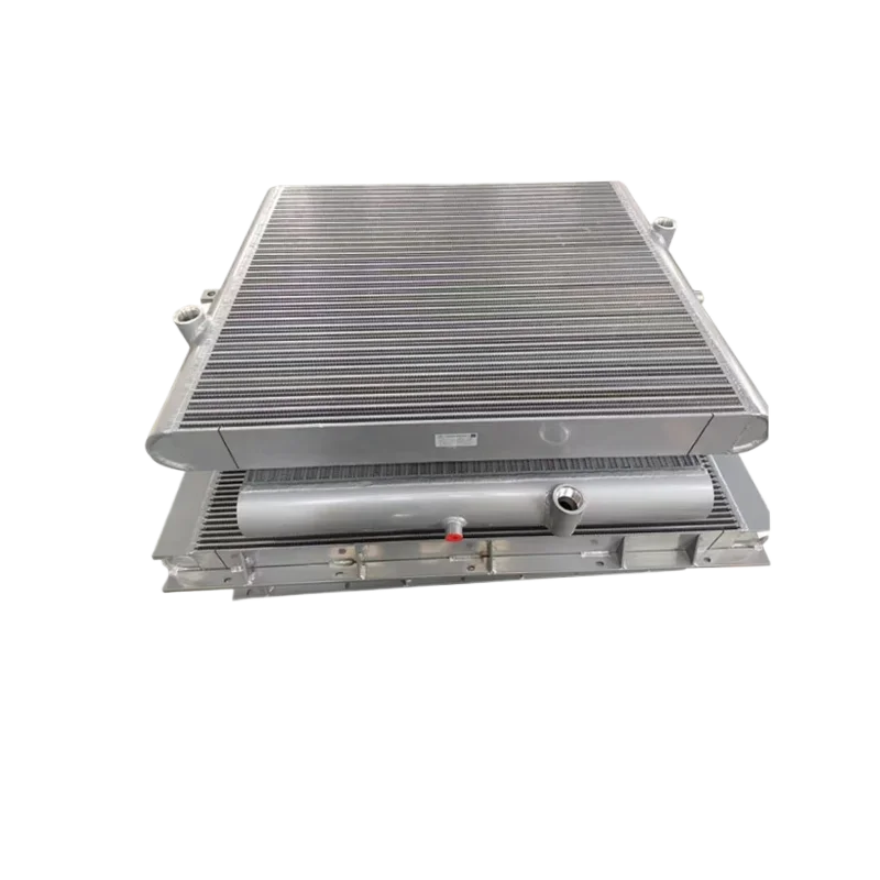 알루미늄 플레이트 핀 라디에이터 공랭식 및 유랭식 열교환기 에틸렌 글리콜 콘덴서 및 오일 플레이트용 콘덴서