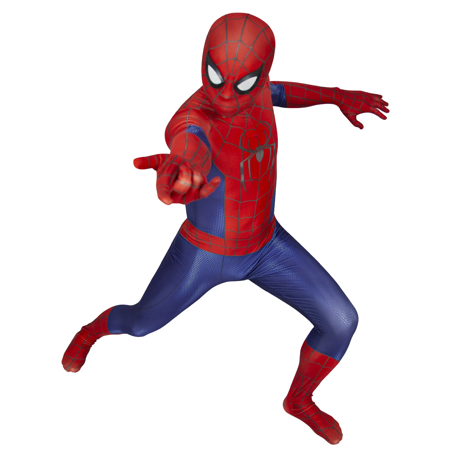 Halloween Adult Spider Man Cosplay Suit Jumpsuit Full Body Outfit with Mask Men Superhero Carnival Party Multiple Design Options