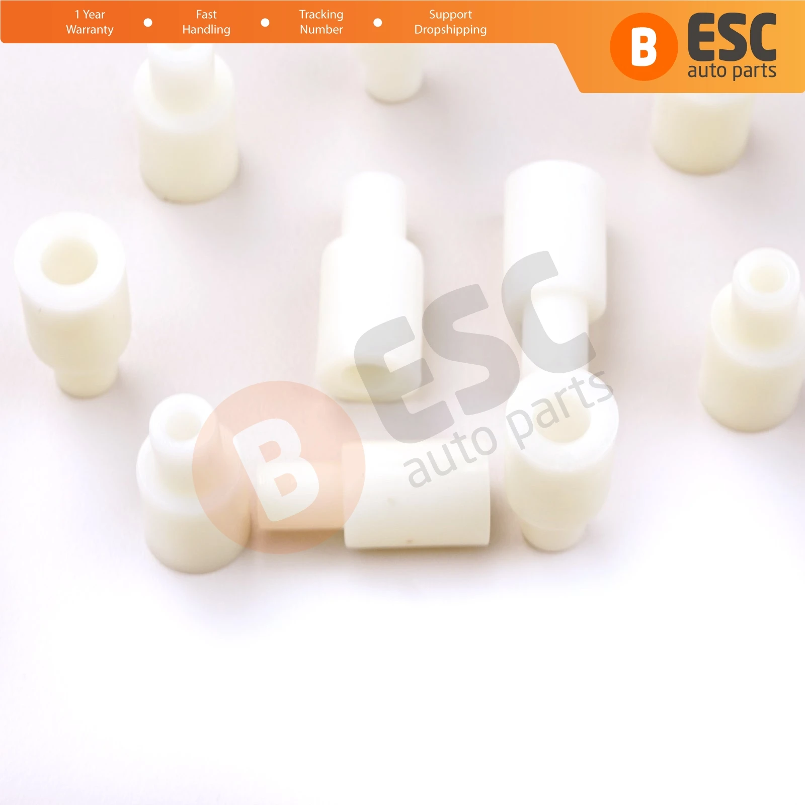 ESC Auto Parts ECP021 10 Pieces Cable End Rope Dowel for Window Regulator Winder Mechanism Type BCP021 Fast Handling