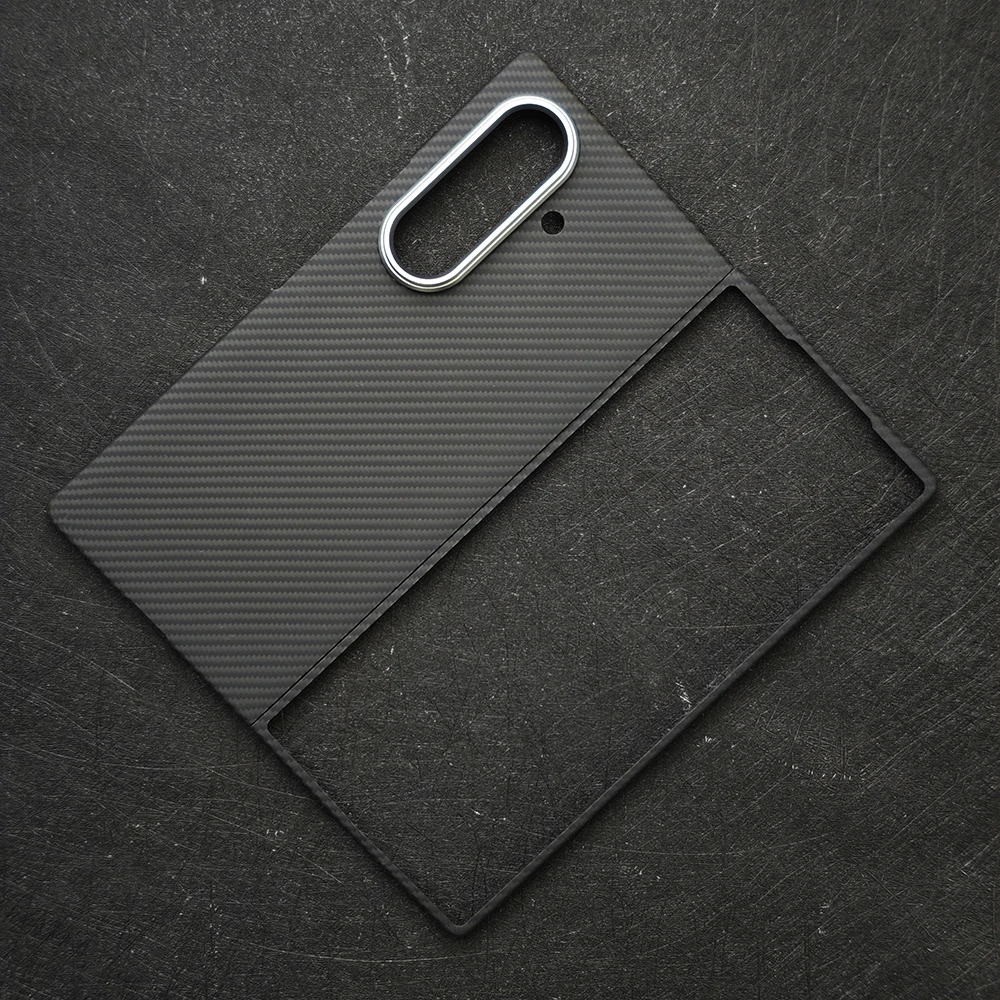 Real Carbon Fiber Case for Samsung Galaxy Z Fold 7 Fold6 for MagSafe Magnetic Aramid Fold Cover for Galaxy Z Fold7 Magnetic Case - Image 5