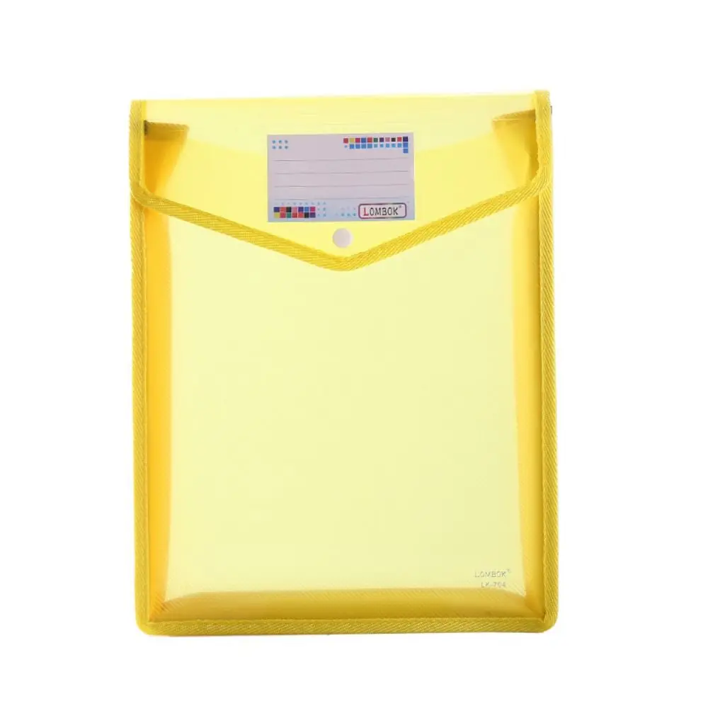 

Durable Stationery Storage Pouch Waterproof Document Bag File Organizer Envelope Folder A5 File Folders