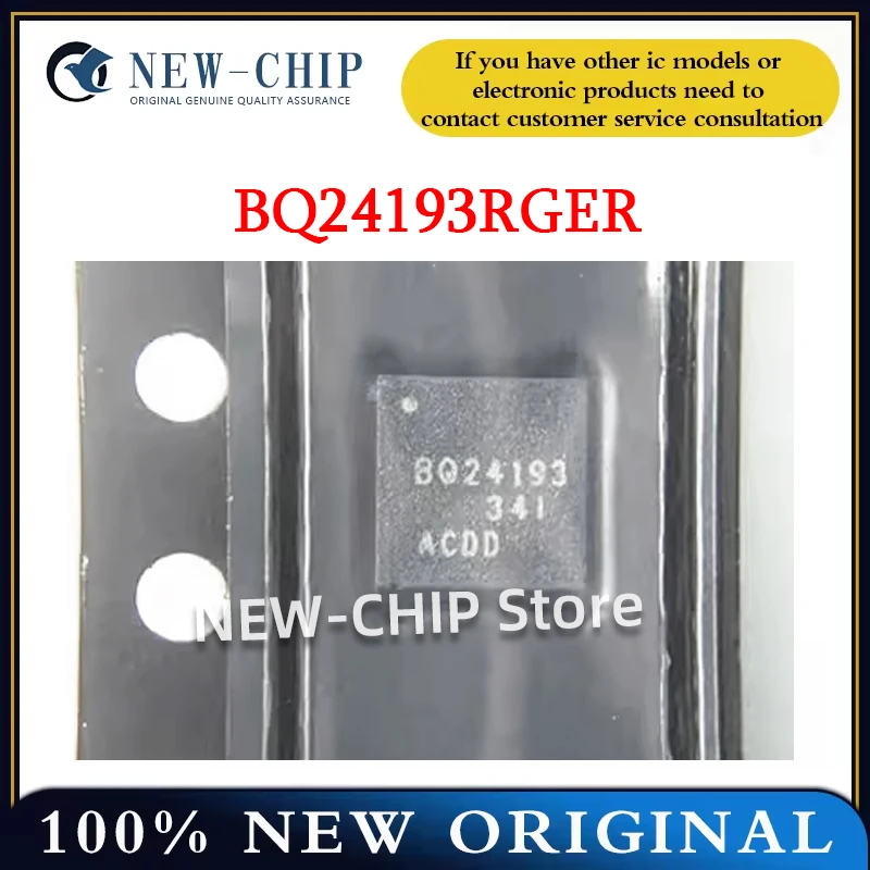 2PCS-50PCS/LOT  BQ24193RGER  Screen printing BQ24193 Battery management QFN24 New Original