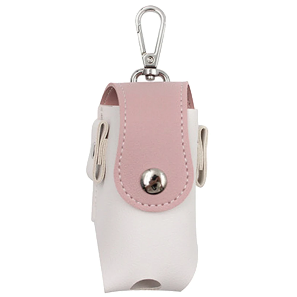 

Golf Bag Ball Pouch Pu Golfs Accessory Fanny Pack Hanging Carry Golfing Storage