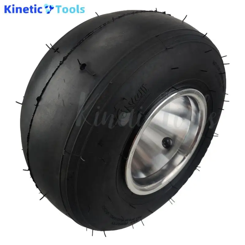 Go Kart Ruote da 5 pollici Accessori per auto da spiaggia Ruota da deriva 10X4.5-5 Pneumatico da kart + Mozzo autostradale Ruote anteriori
