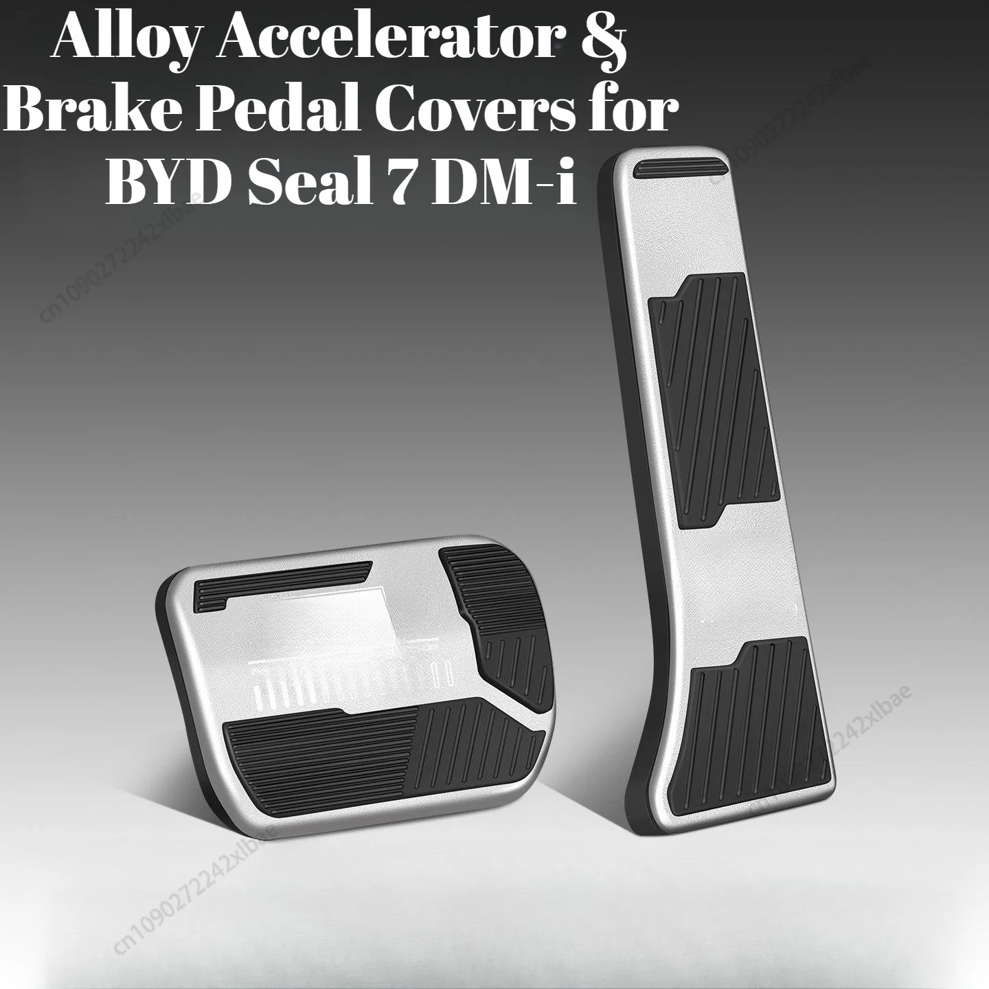 

Accelerator & Brake Pedal Modification Decor Interior Protective Pedal Pads For BYD Seal 07 DM-i /SEAL 7 DM-i2025-2026 durable