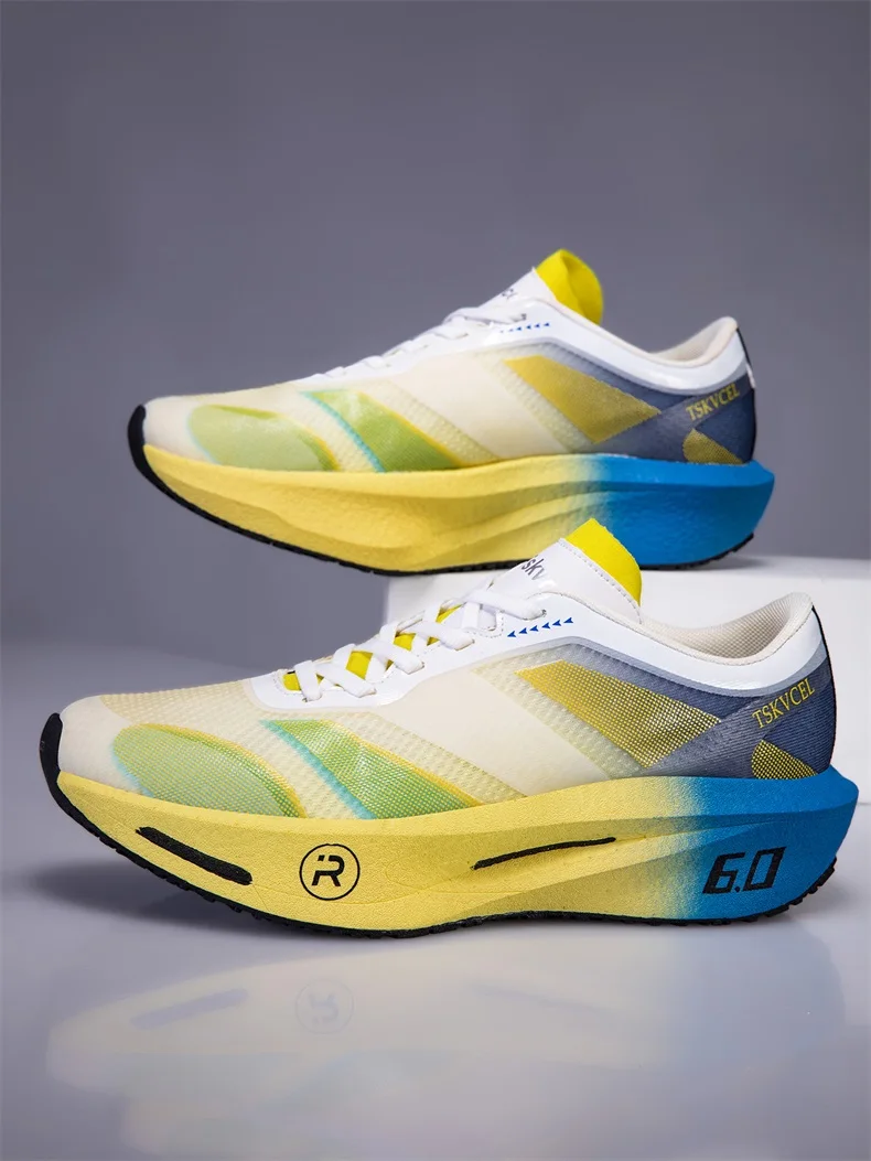 Marathon-Laufschuhe für Herren, Athletische Spezialität mit Carbonplatte, Trend-Sneakers, Leichte Atmungsaktive Sportschuhe für Damen – Detail 25