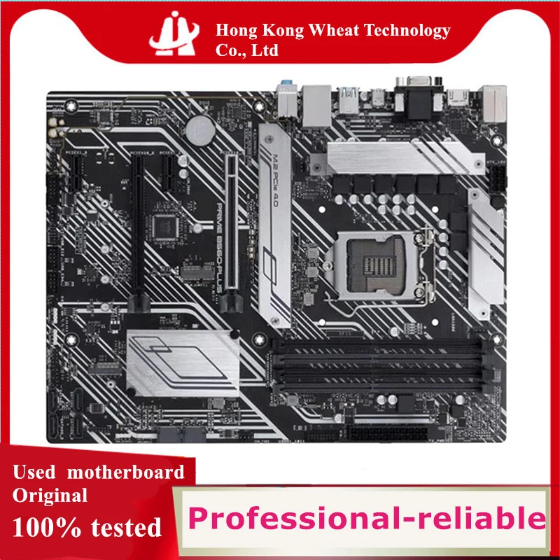 Used For Intel PRIME B560-PLUS motherboard original B560 DDR4 128GB LGA 1200 USB3.0 SATA3 PCI-E 3.0 Desktop Mainboard