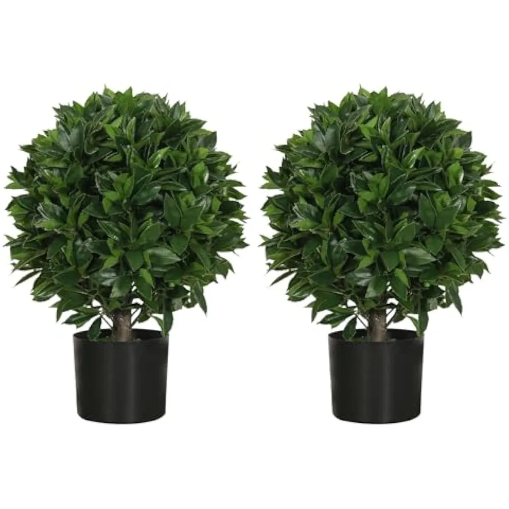 

20 Types of Outdoor Evergreen Trees, Outdoor Artificial Shrub Potted Plants, Suitable for Indoor Porches in Homes and Offices