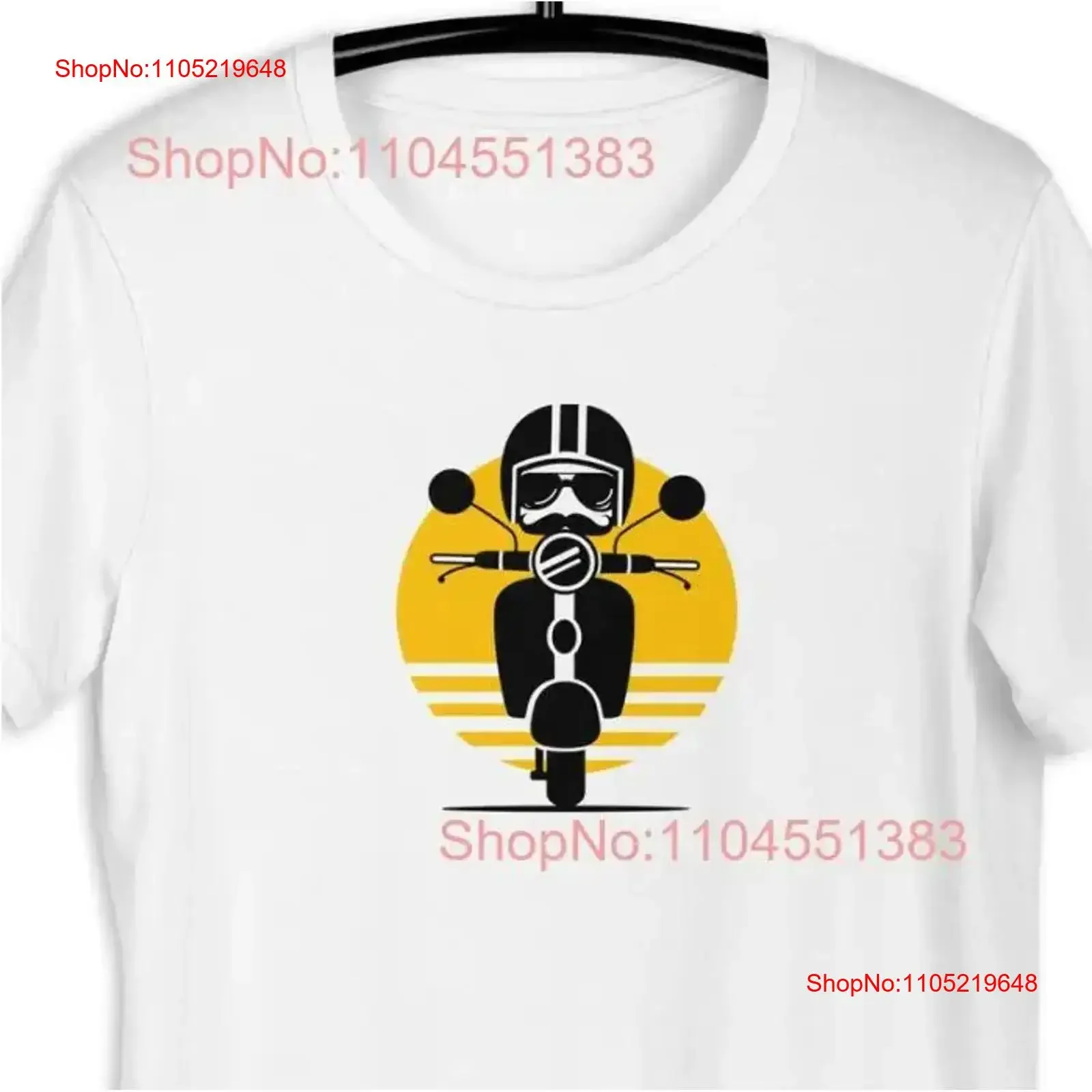 

New T Shirt Scooter Iconic Spirit Minimalist C vintage Washed homme designer clothes Stretched streetwear Breathable