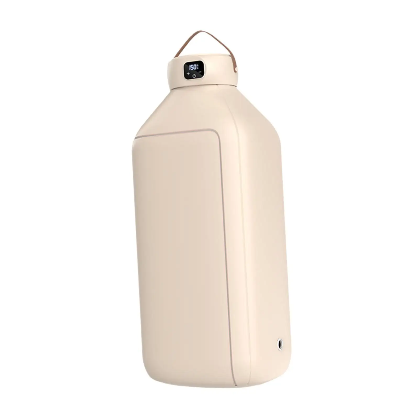 مجفف الملابس المحمول متعدد الوظائف شاشة ديجيتال مجفف قابل للطي آلة تجفيف لخزانة التخييم النوم فندق هدايا العيد