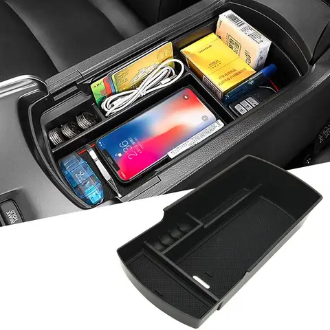 혼다 어코드 10 세대 2018 2019 2020 2021 2022 액세서리, 센터 콘솔 트레이 오거나이저, 수동 변속기에 맞지 않음