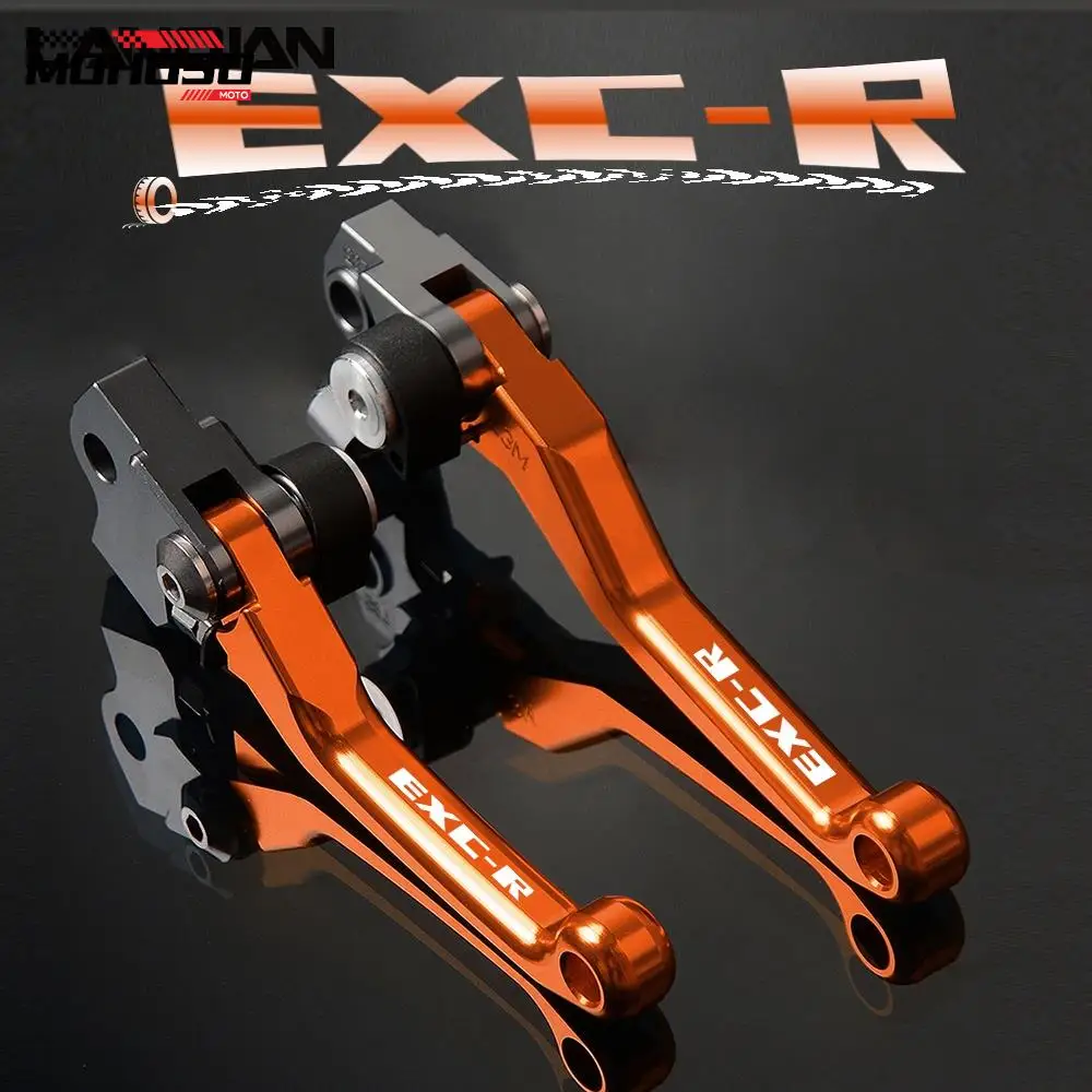 

Motocross Brake Clutch Lever Dirt Pit Bike Brake Clutch Levers Grips For 250 400 525 EXC-R 450 EXCR EXCF 530 EXCR EXC Parts