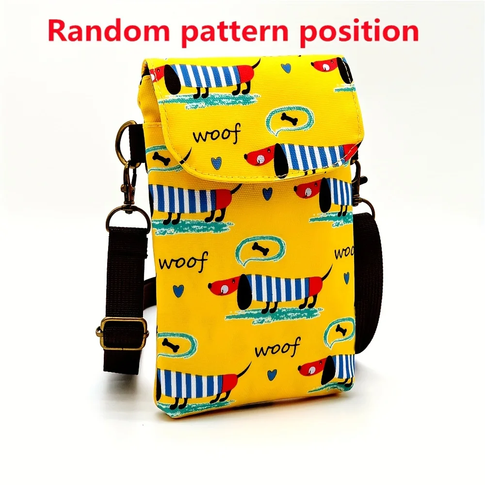 Niedliche Umhängetasche mit Katzen- und Tiermotiv, Kawaii-Stoff-Handytasche, kleine Umhängetasche mit verstellbarem Riemen, Geldbörsen und Handtaschen – Detail 20