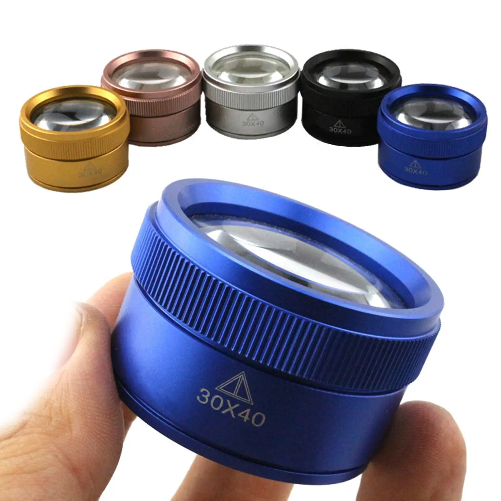 Tiny 30X Jewelry Optics Loupes Magnifier Loop Microscope Jewelries Loupes Tool for Jeweler