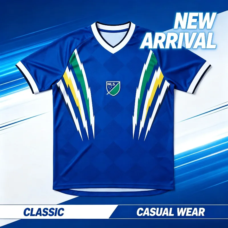 2026 USA Fan Version Jersey All‑Star Game Retro Soccer Jersey Adults-kid Casual Blue Short Sleeve Quick‑Dry Football Fan Uniform