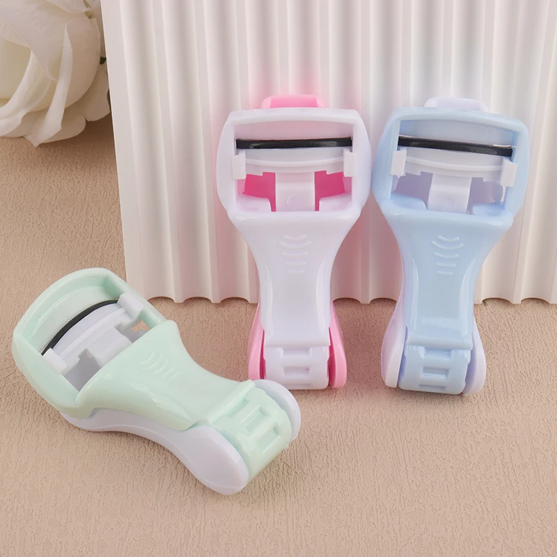 1 stücke Tragbare Falten Wimpern Curler Falsche Wimpern Verlängerung Hilfs Werkzeug Lash Curling Clip Schönheit Kosmetik Make-Up-Tools – Detail 6