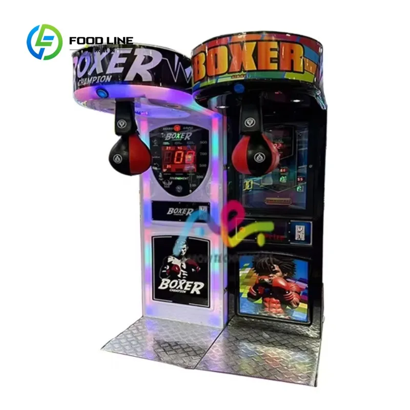 Factory Wholesale Big Punch Boxing Machine Kit Boxing Arcade Sport Game Machine Customized For Business
