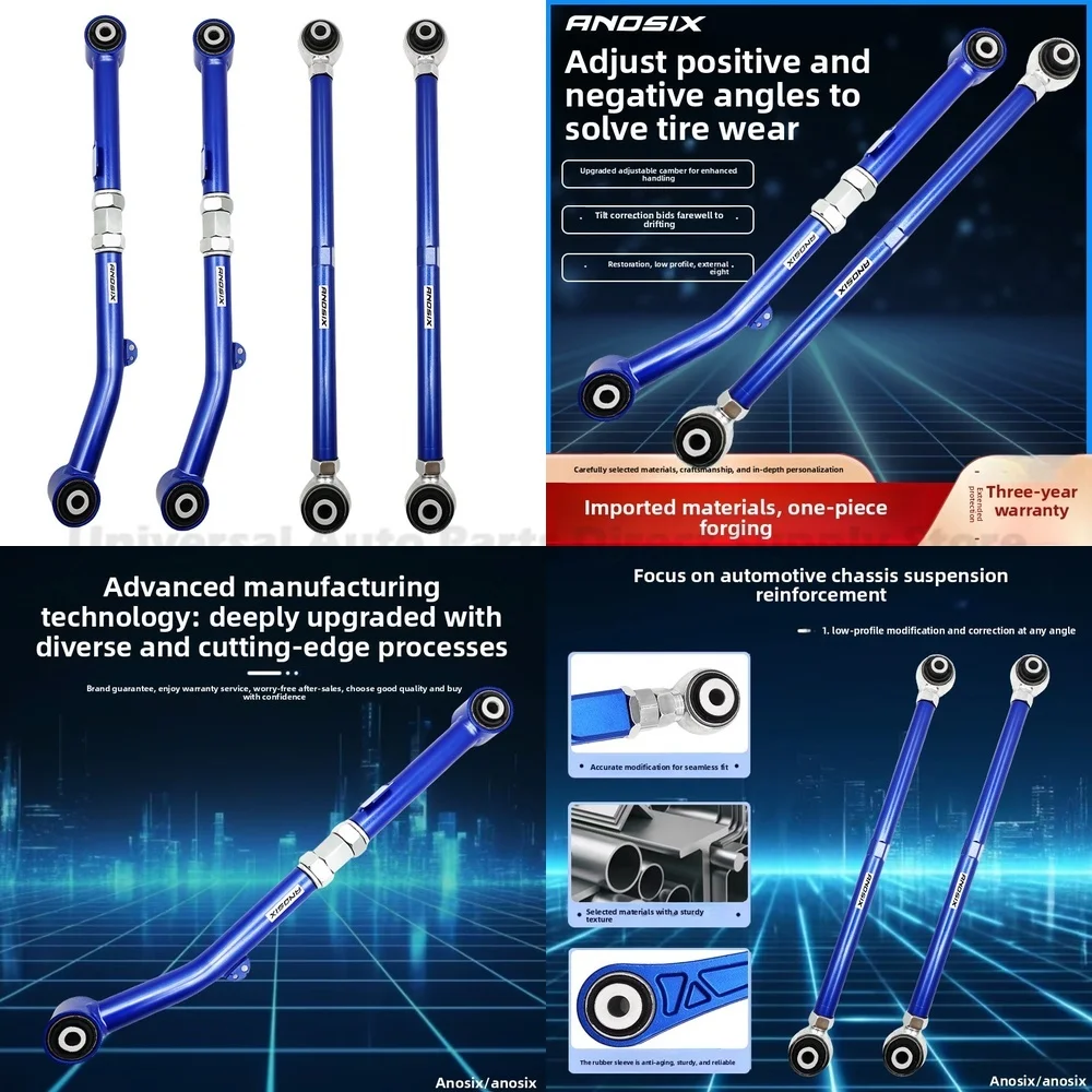 For BMW X1 X2 F48 F49 F39 1 Series F45 F52 F40 F56 2 Series Rear Adjustable Camber Arms Precision Tuning Performance Upgrade