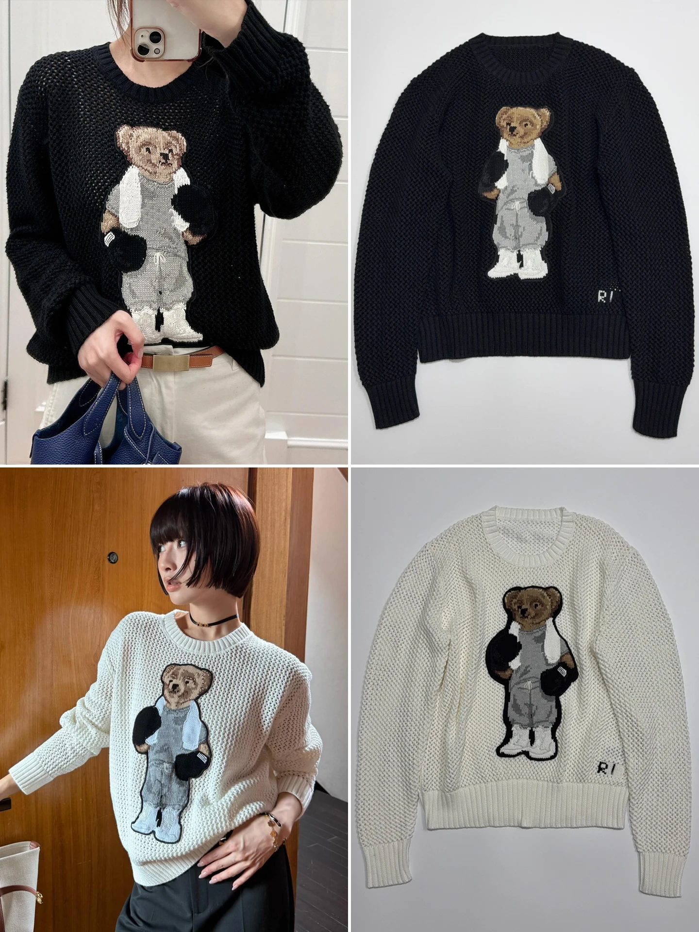 

Classic American Sle Women's Knitted Sweater Spring Autumn New Arrival Soft Cotton Long Sve round Ne Comfortable Fit