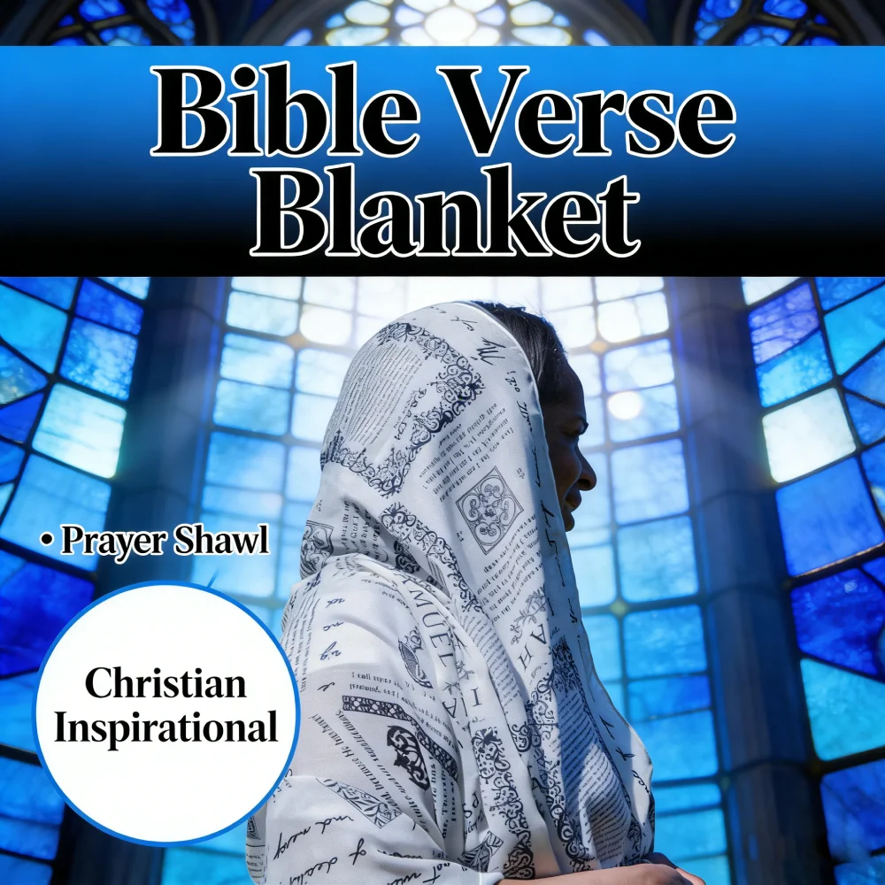 

Христианский библейский стих, винтажное эстетическое вдохновляющее одеяло, шарф из полиэстера для женщин, учителей, матери, церкви, подарки