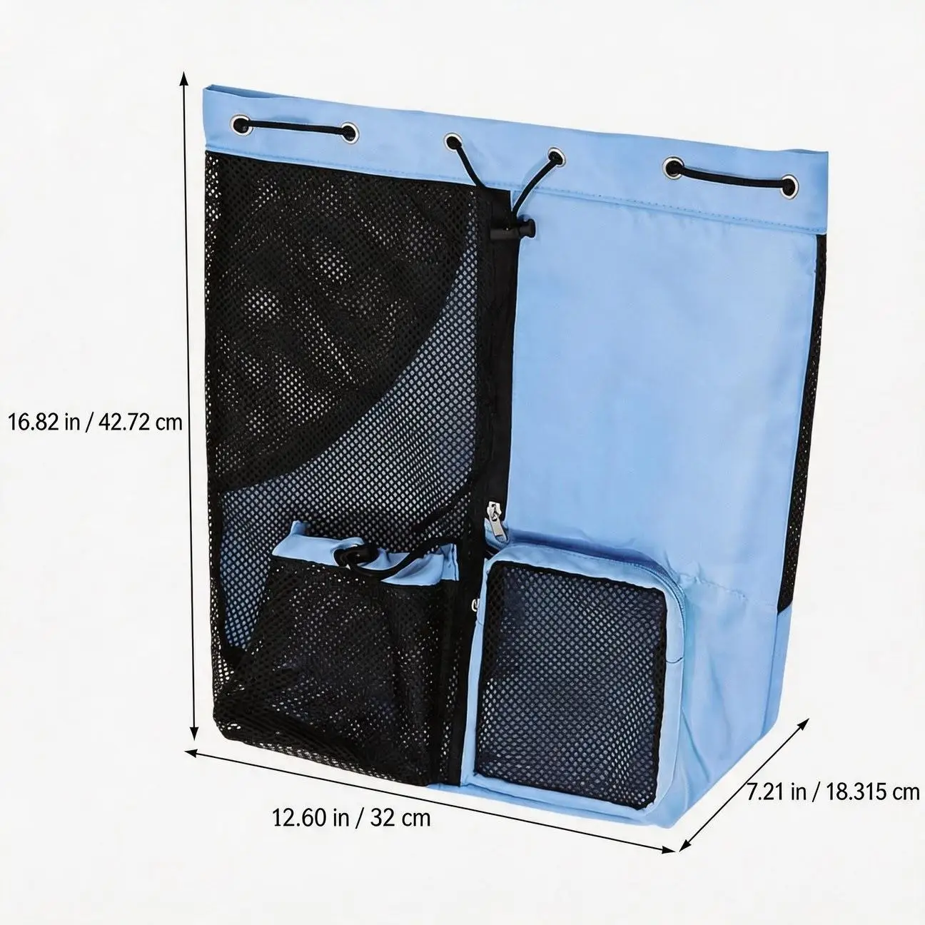 New Partitioned Compartment Swimming Gym Backpack Smooth Zipper