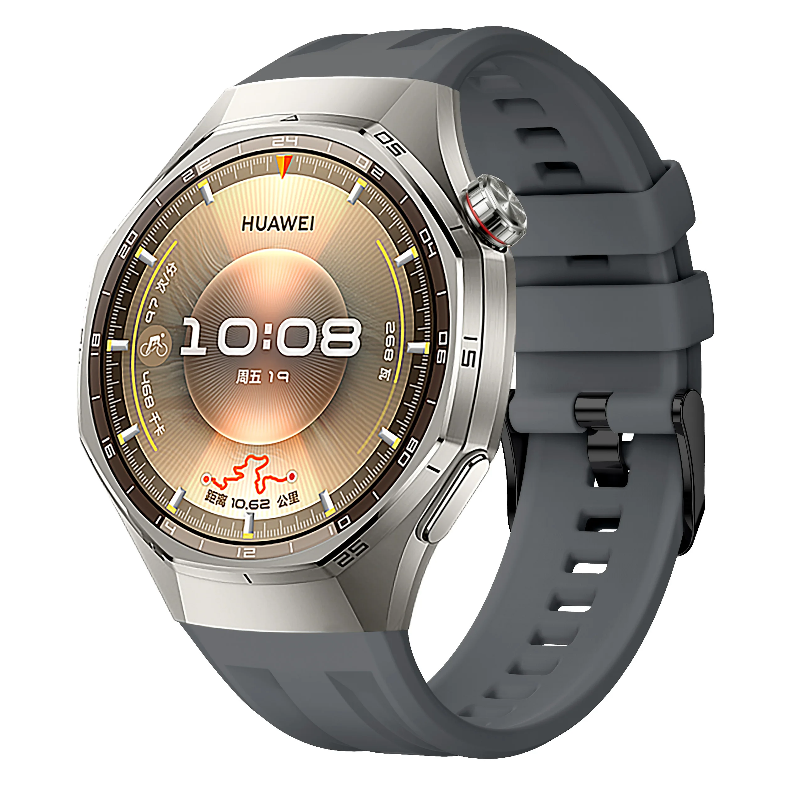 لا فجوات الأصلي سيليكون حزام لهواوي GT6 برو 46 مللي متر المعصم الفرقة لهواوي GT6 برو 46 مللي متر الرجال النساء استبدال حزام سوار