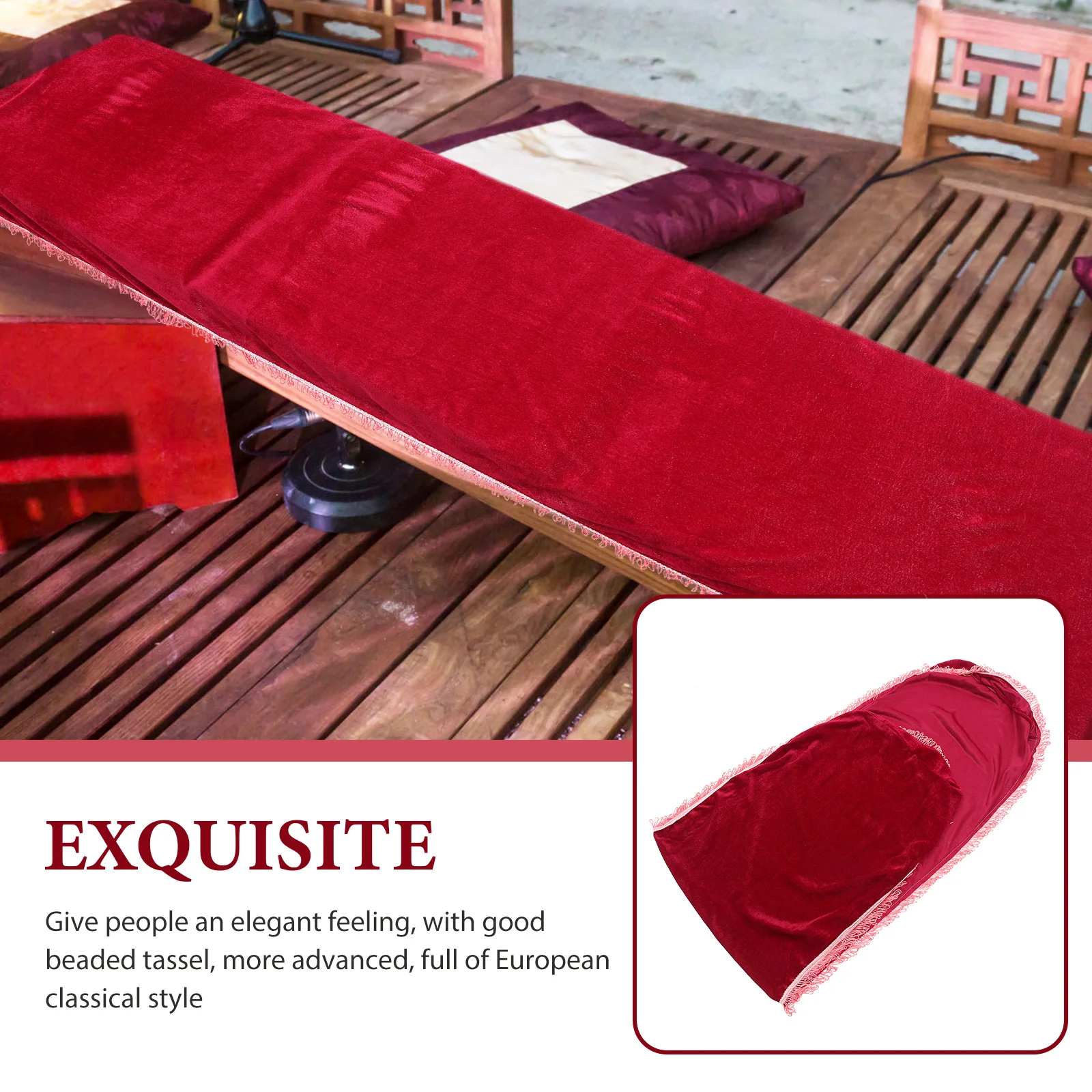 

Dustproof Guzheng Cover Bag Musical Instrument Soft Accessories Piano Protective
