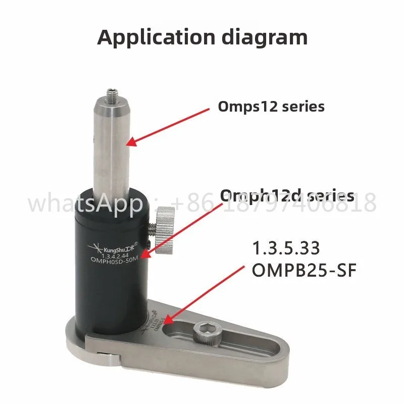 OMPS12 Series 12mm Optical Connector\ Stainless Steel Optical Connector，5PCS per pack
