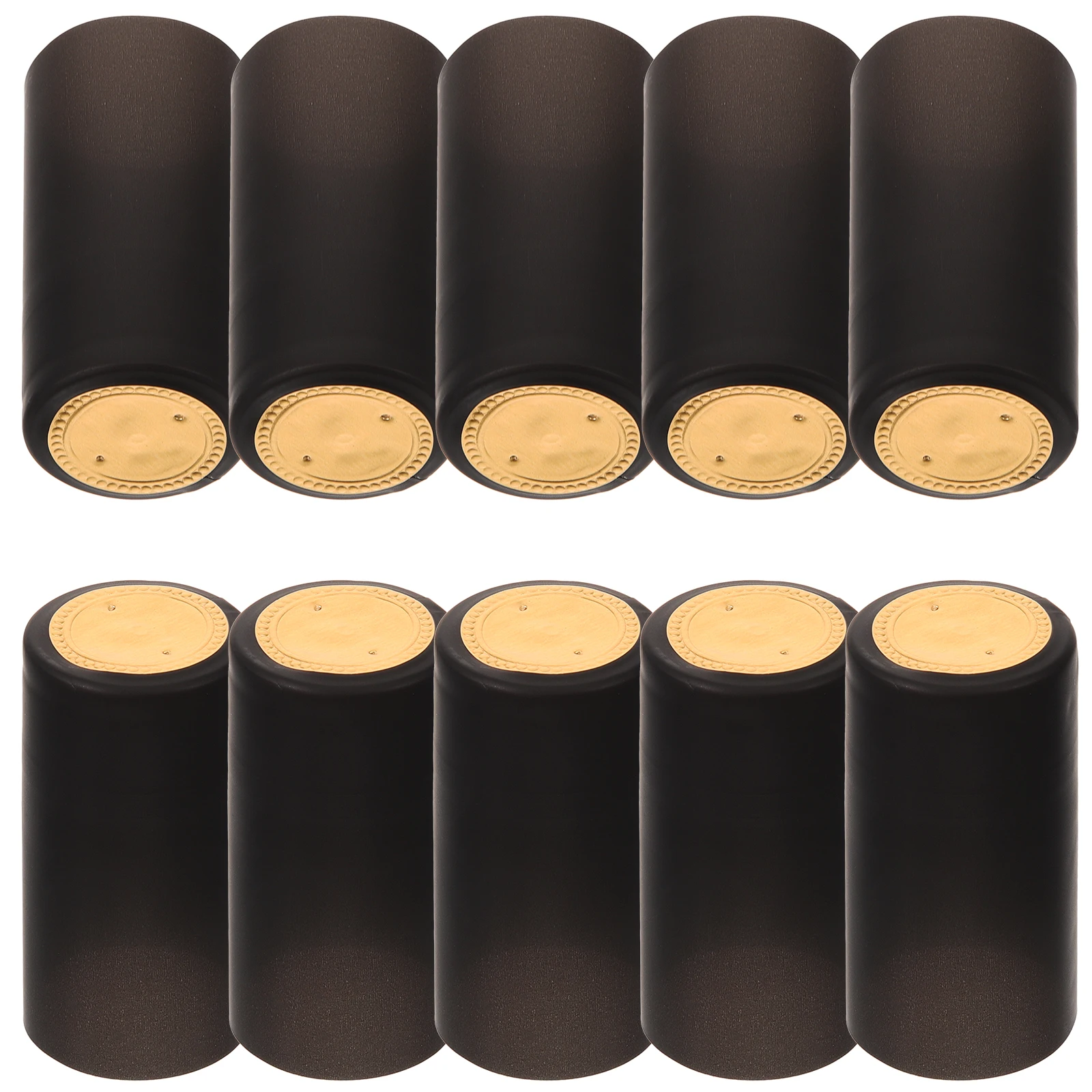 

100pcs Bottle Sealing Film 30mm Diameter 60mm Height Heat Shrink Capsules PVC Stoppers For Bottles Supplies