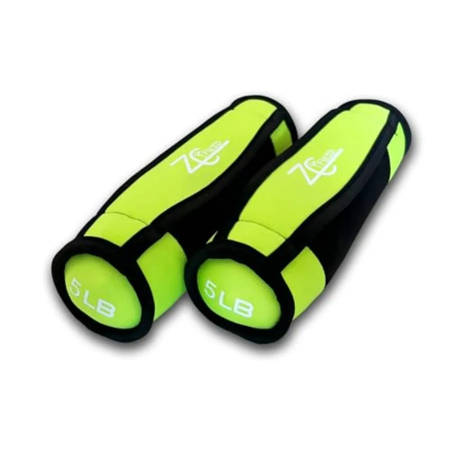 Soft Hand Weight Set with Non-Slip Strap-Multiple Weights 1/2/3/4/5LBS Dumbbells for Men Women Walking Running Cardio Yoga Pila