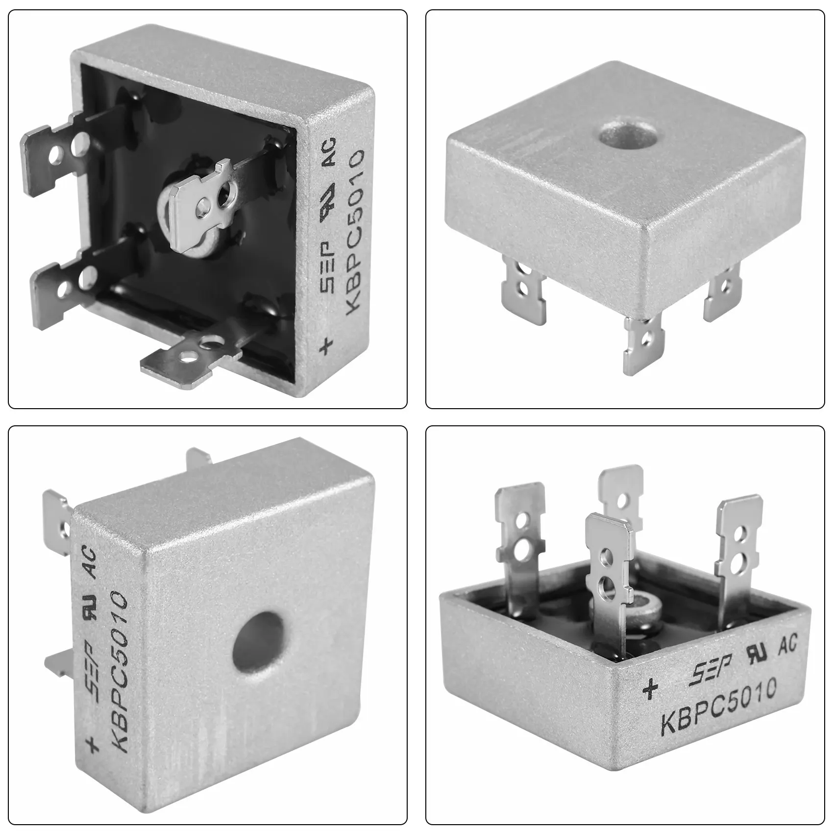 Leading-Single Phase Diode Bridge Rectifier 50A 1000V KBPC5010 New