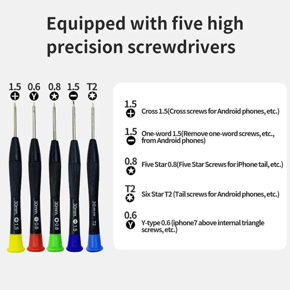 22 в 1, инструменты для ремонта мобильных телефонов, набор отверток для открытия телефона, ноутбука, набор ручных инструментов для разборки для iPhone, портативного компьютера