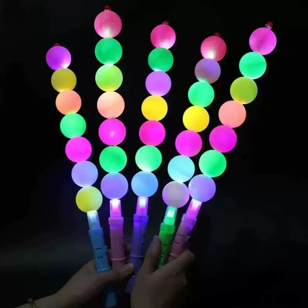 Flashing Sugar Gourd LED Glowing Stick Colorful Flashing Concert Cheer Props LED Light Fluorescent Glow Sticks Cheer Equipment