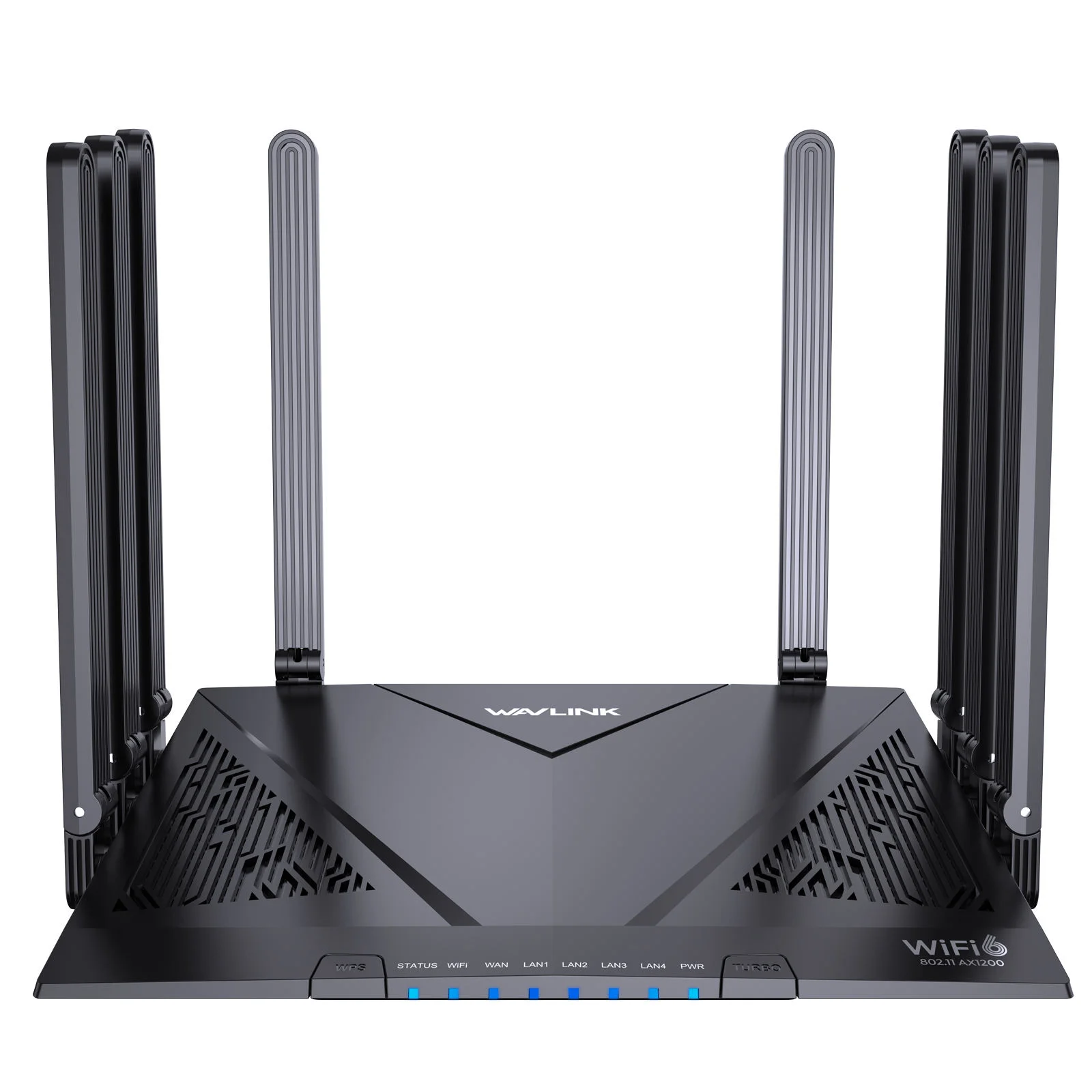 WN536AX6 Eight 5dBi Antennas 256 Devices Wan Lan OFDMA 4x4 MU-MIMO AX6000 Wavlink VPN Router