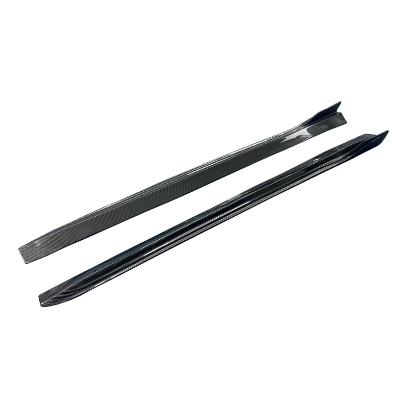 

For Macan 2014-2021 Sport Utility 4-Door Carbon Fiber Front Bumper Side Skirt Lip Auto Parts Exterior Accessories Car