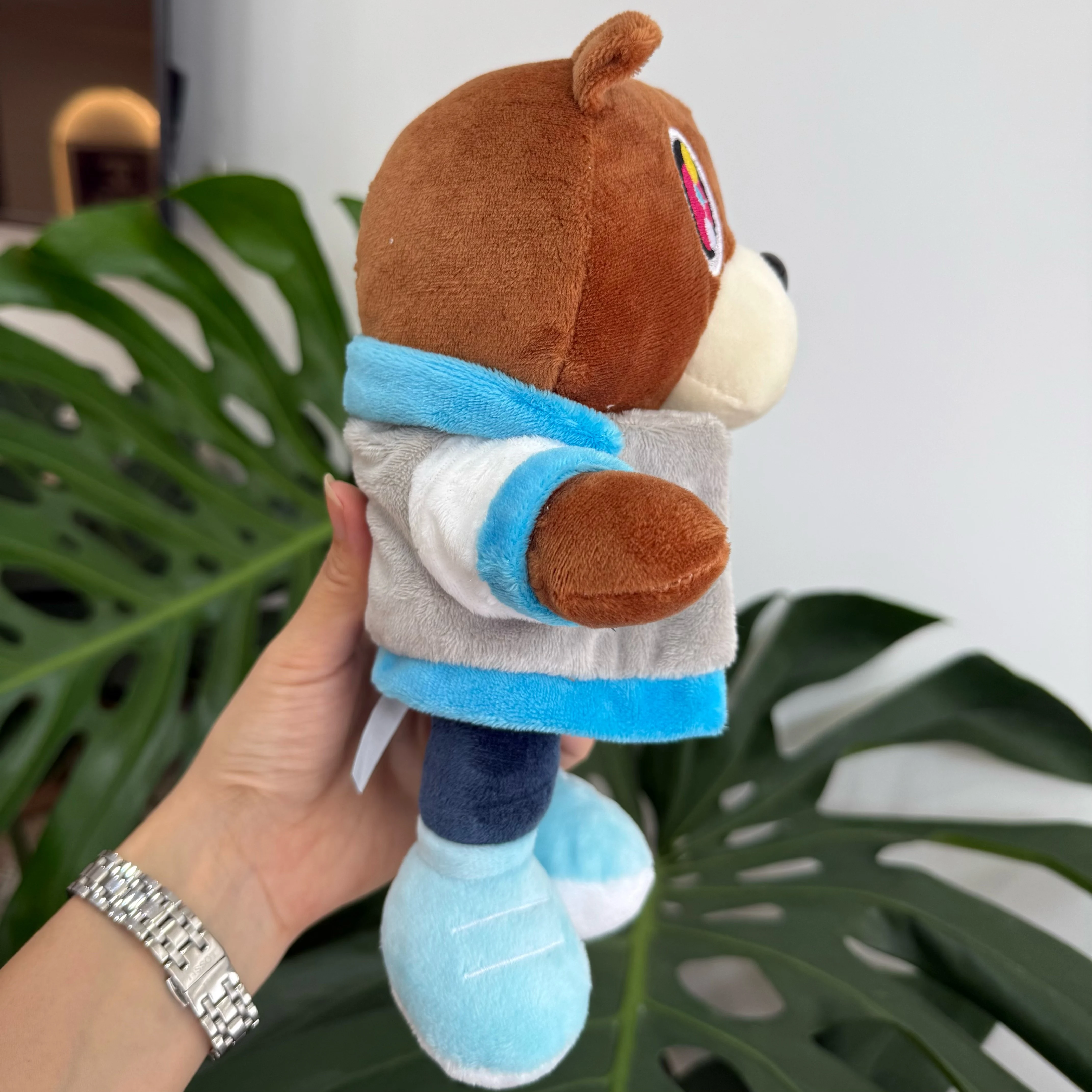 Kawaii Kanye Dropout Bear Teddy Bear Plush Toys Kanye West Graduation Soft Stuffed Home Room Decor Birthday Gift