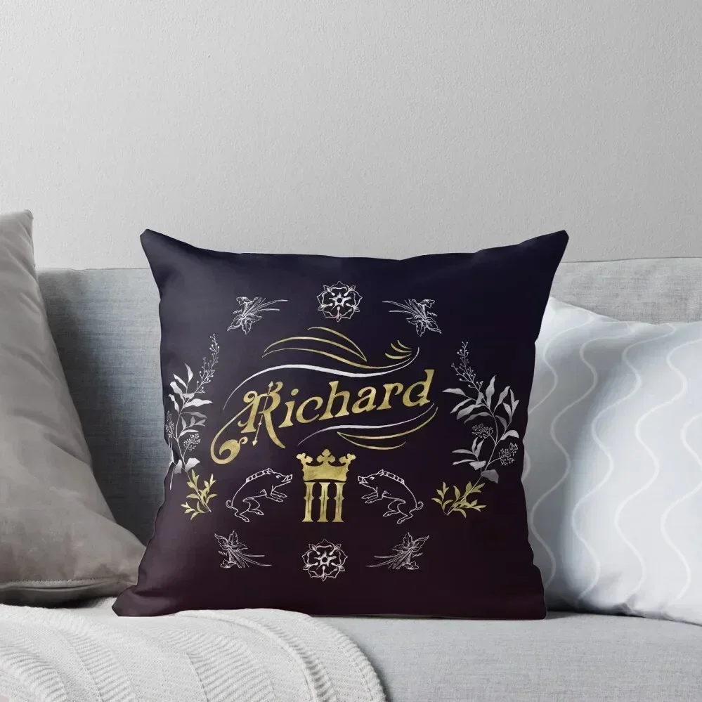 

Richard III Throw Pillow Luxury Pillow Case Pillow Case Christmas