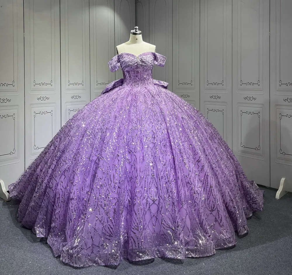 Mumuleo ライラック Quinceanera ドレス Vestidos De 15 De Xv Aos Quince 2025 Quinceaera ボールガウン Vestidos Para 16 Aos