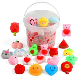 San valentino 24 pezzi per ragazzo ragazza amore fiore orso Mochi Fidget Squishies giocattoli antistress regali con scatola di immagazzinaggio bomboniere