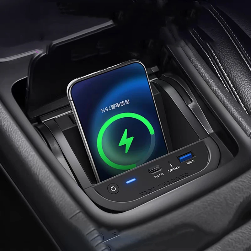 15W Car wireless charger for Mercedes Benz W176 C156 C177 GLA CLA 2014-2018 car phone charger charging holder