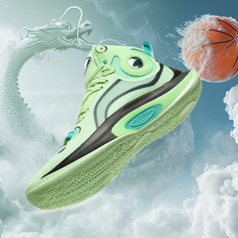 Basketball Shoes Summer New Breathable Wear-resistant Friction Student Anti-slip Shock-absorbing Sports Running Shoes