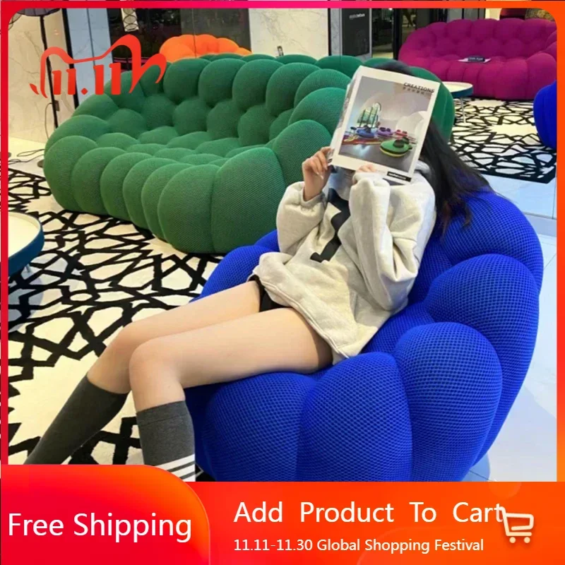 

Lazy Living Room Sofa Conference Bedroom Balcony Replica Designer Individual Relaxing Sofas Hallway Muebles Library Furniture